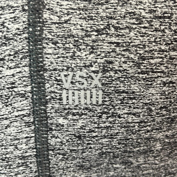 VSX Sport Knockout By Victoria Secret Capri Leggings Grey Mix Stretch Yoga M - Picture 6 of 10